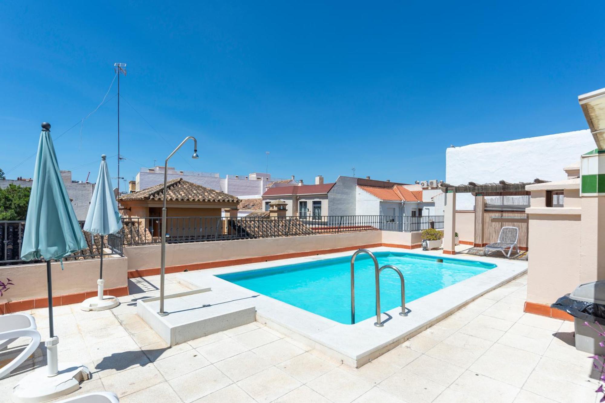 Apartment & Pool In Malaga City Center Exterior foto